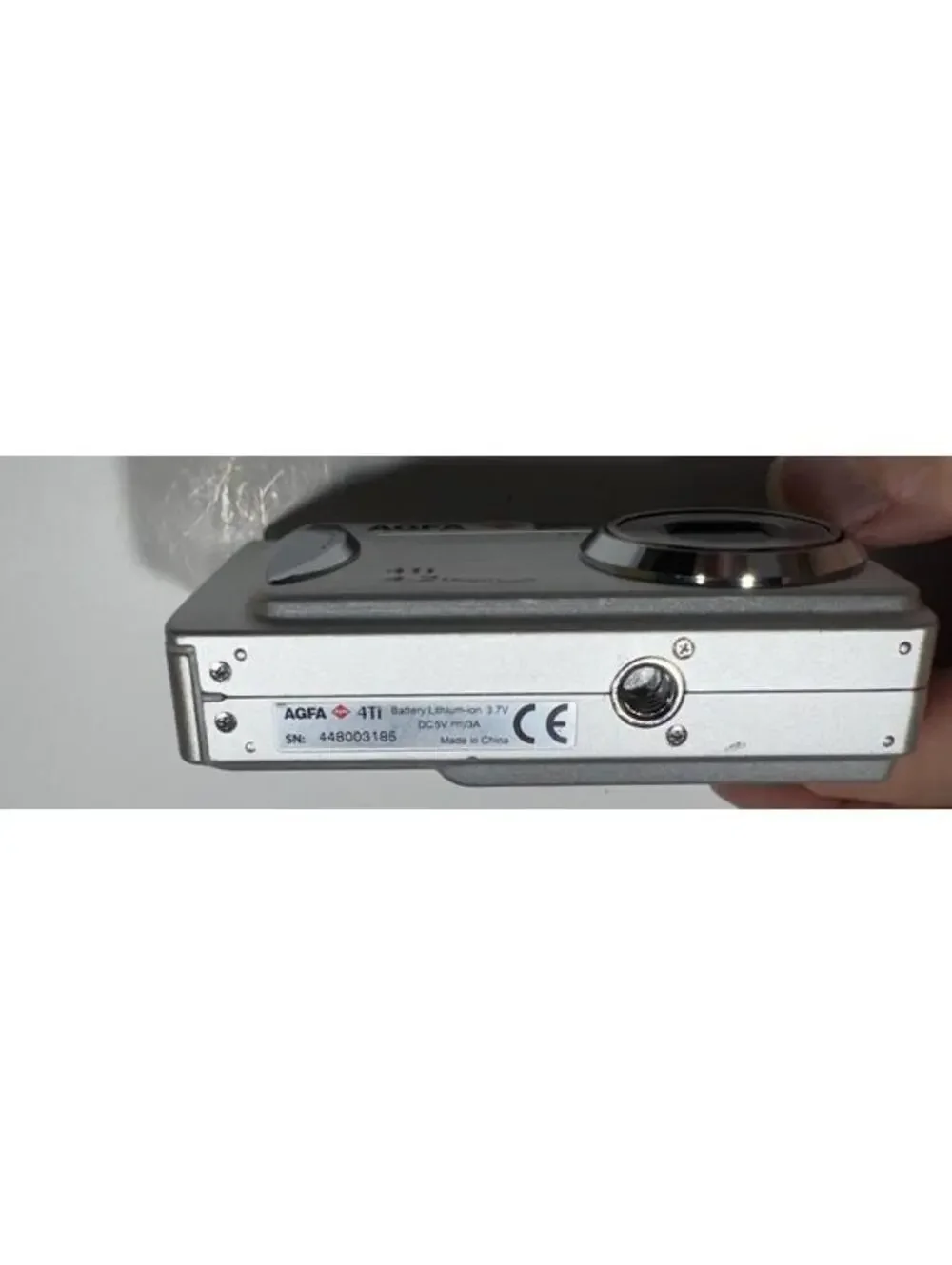 AGFA 4Ti 2MP Digital Camera Silver 3x Super Zoom w/ Power Up Error 3 - FOR PARTS